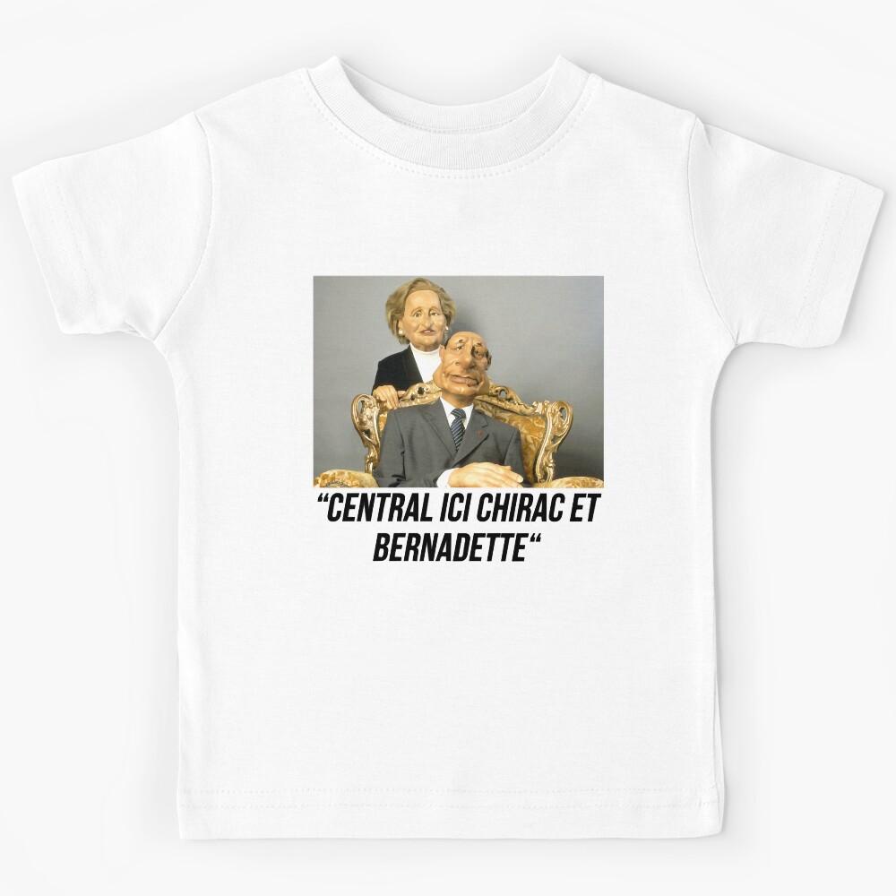 Vintage Photograp Jacques Et Bernadette Chirac Graphic For Fan Kids T-Shirt 140