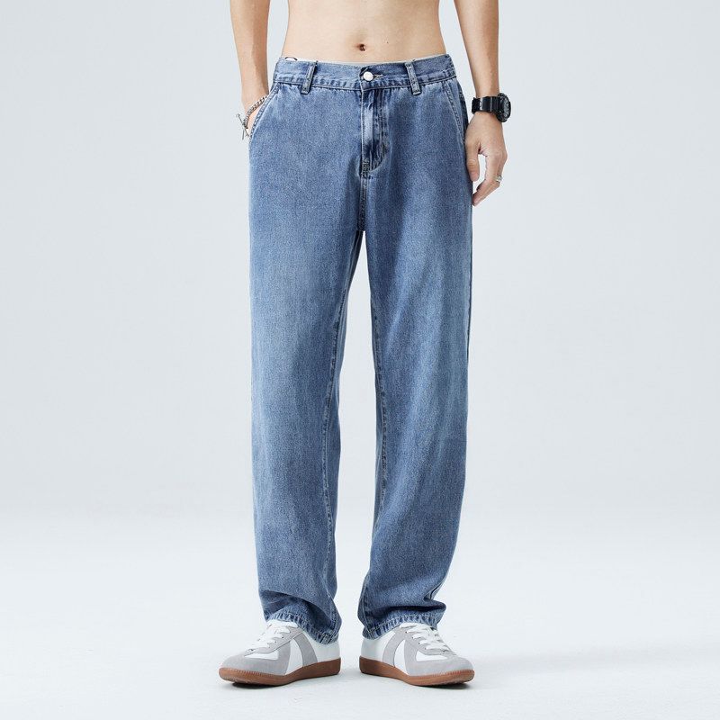 Fashion Brand Foreign Trade Withdraw from Cupboard Summer Lyocell Jeans