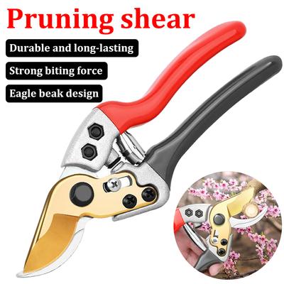 Garden Pruner Shears Outdoor Fruit Tree Pruning Scissors Blade Pruning Scissors Professional Thick Branch Shears Garden Scissors