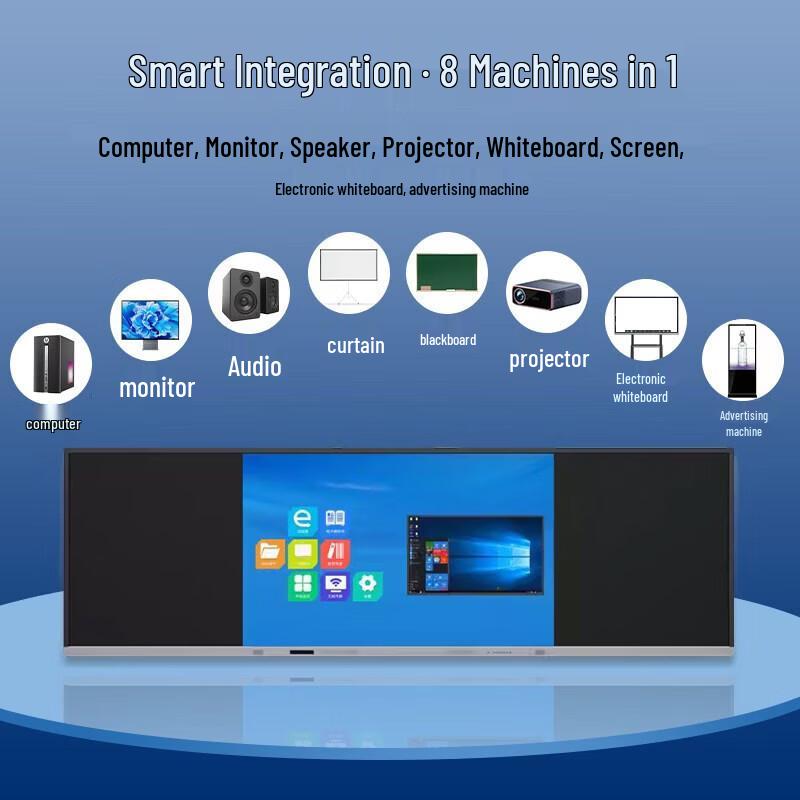 Qinguan 98-inch Dual-System Smart Nano Blackboard (CN version)