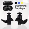 DIZETION Swimming Earplugs Waterproof Reusable Silicone Ear Plugs Diving Plugs For Water Surf Showering Bathing Accessories