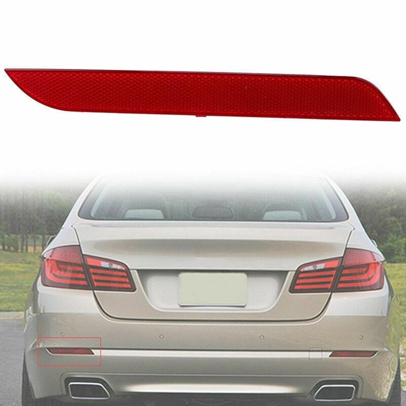 Car Rear Bumper Reflector Fit for -BMW 5 Series F10 F18 Sedan 535I 550I 528I