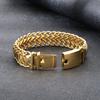 Kalen New High Polished Shiny Bracelets 19/20/22cm Stainless Steel Bike Link Chain Bike Chain Bracelets Fashion Male Accessories
