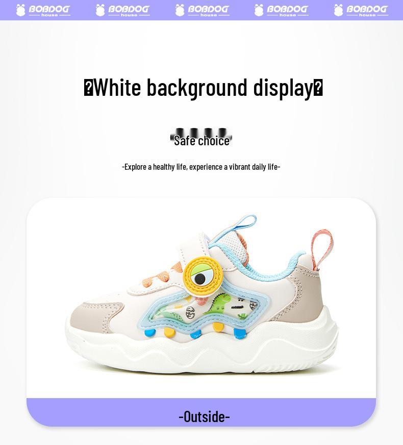 Bobodou 2024 Spring/Autumn Kids’ Leather Breathable Shoes for Boys & Girls