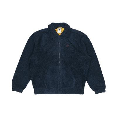 Oryginalna Bluza Sportowa z Haftowanym Logo Męska Kurtki Collegiate-Navy-Blue GD3532