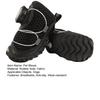 2Pcs All-Terrain Mesh Dog Shoes Breathable Pet Booties with Anti-Slip Soles And Dial Adjustment Dogs Paw Protectors for Hot Pavement Summer