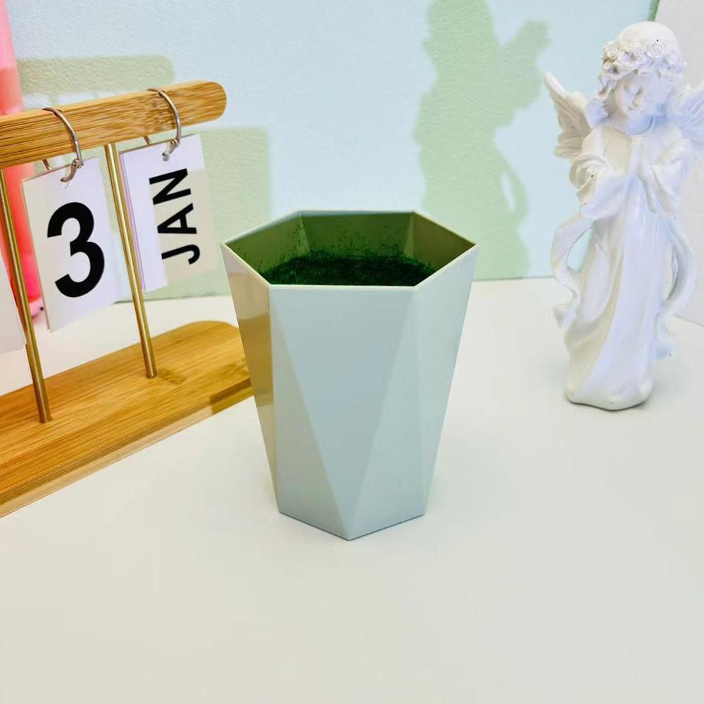 Polyhedron Diamond Planter Plastics Flowerpot Flower Ornament Arrangement