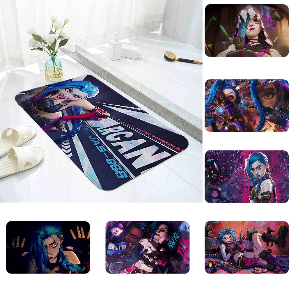 Cool J-Jinx Floor Mats Home Laundry Rug Carpet For Living Room Decor Lounge Area Anti-slip Foot Mat Entrance Doormat