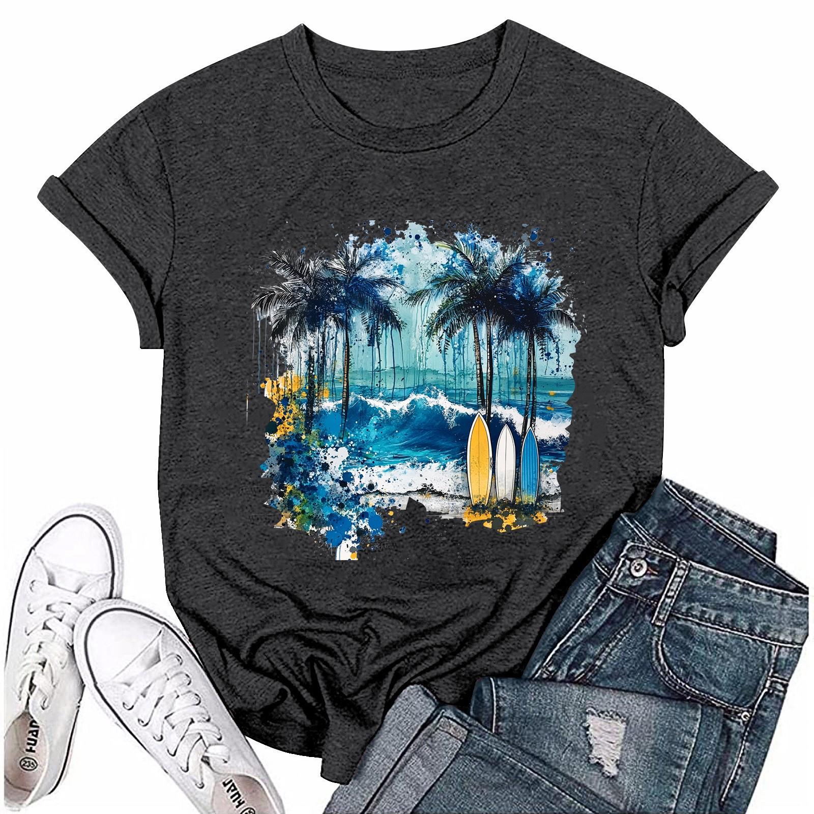 

Детская модная повседневная футболка с коротким рукавом и принтом пасхального кролика, с круглым вырезом и коротким рукавом 100 чёрный