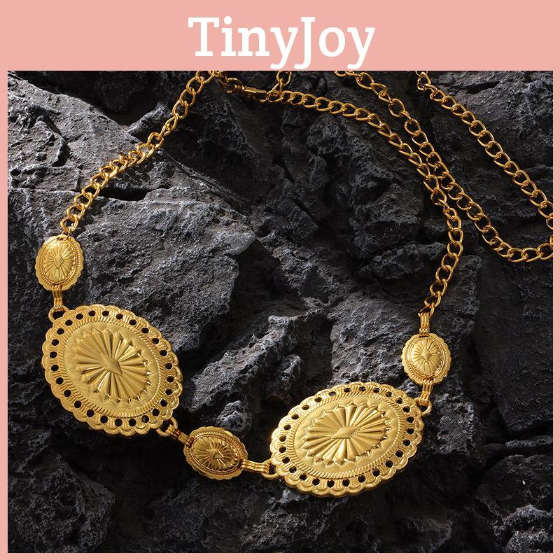 Metal Waist Elegant Chain With Engraved Detail For Womens Summer Winter Outfits