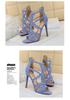 Sexy Nightclub Open Toe Stiletto Sandals – Summer Fashion Women's Shoes (Sizes 33-40)