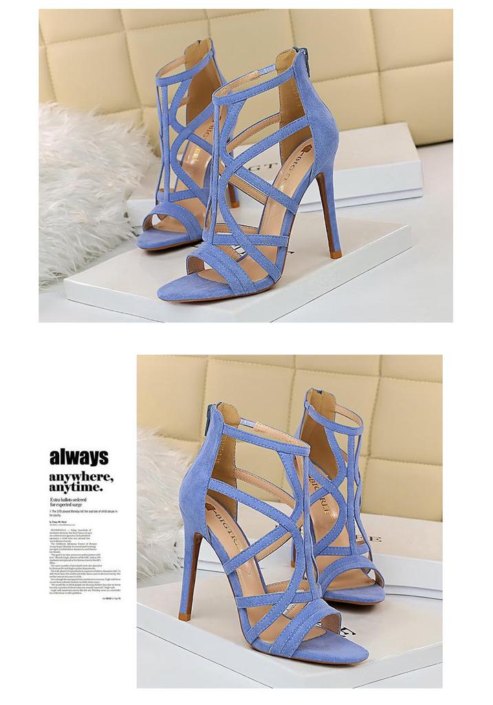Sexy Nightclub Open Toe Stiletto Sandals – Summer Fashion Women's Shoes (Sizes 33-40)