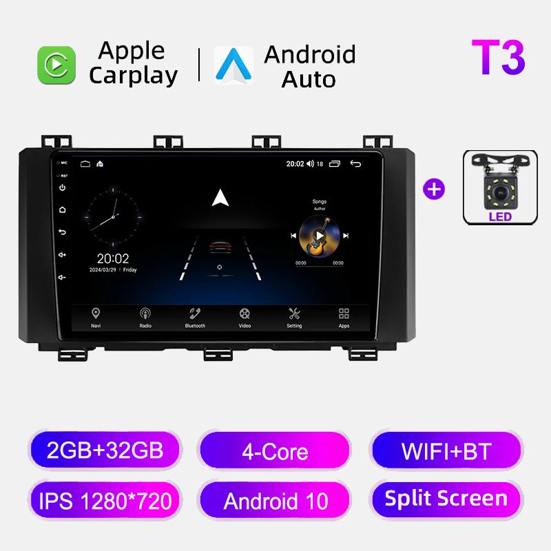 For Seat Ateca Cupra 2016-2025 Car Radio Stereo 4G WIFI Wireless Carplay Multimedia Video Android System GPS Navigation Player
