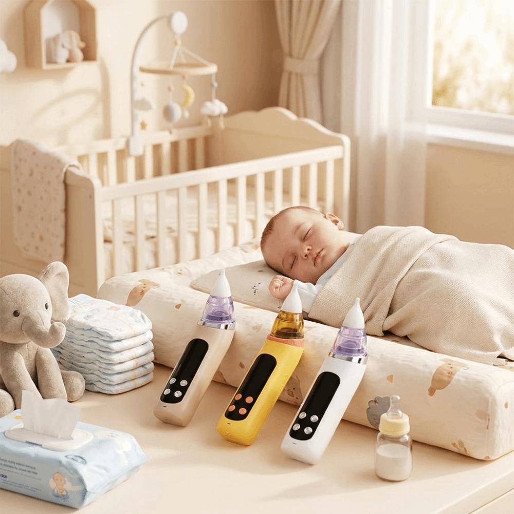 5 Modes Electric Baby Nasal Aspirator Rhinitis Cleaner Snot Sucker Newborn Nose Sucker For Infants