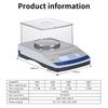 Lab Scale 500g 0.001g High Precision Electronic Balance Digital Analytical Balance Jewelry Scale with Windshield Balance Scale
