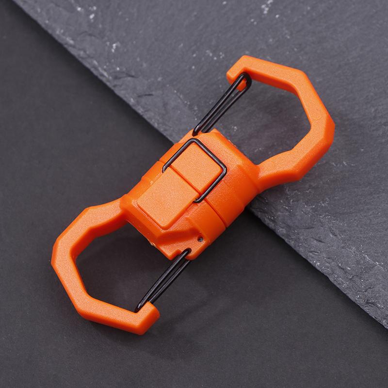 Multifunctional Portable Stainless Steel Tool Carabiner Tool Card Outdoor Survival Camping Accessories All In One