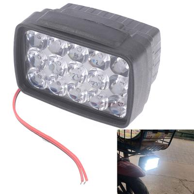 Motorcycle Headlight Spot Light 15 Led 1000Lm For Motos Atv Scooter Lighting