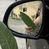 2pcs Rainproof Sticker Oval Auto Anti Fog Mirror Protective Accessories