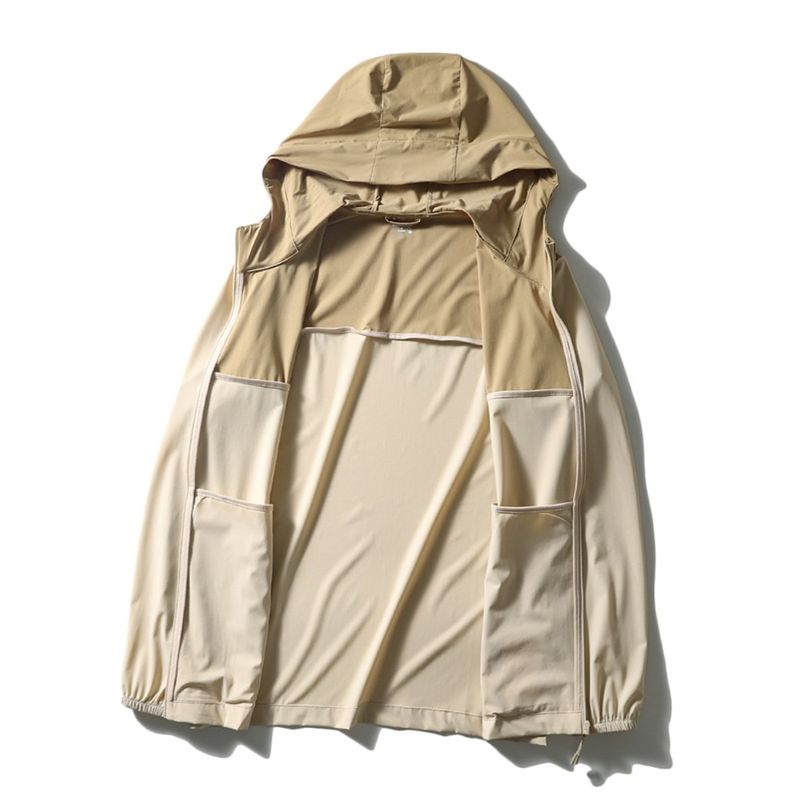 Outdoor Mountain-Style Ultra-Thin Breathable Ice Silk Cool Sun Protection Clothing Men's Summer Fishing Jacket Foreign Trade Men's Skin Jacket