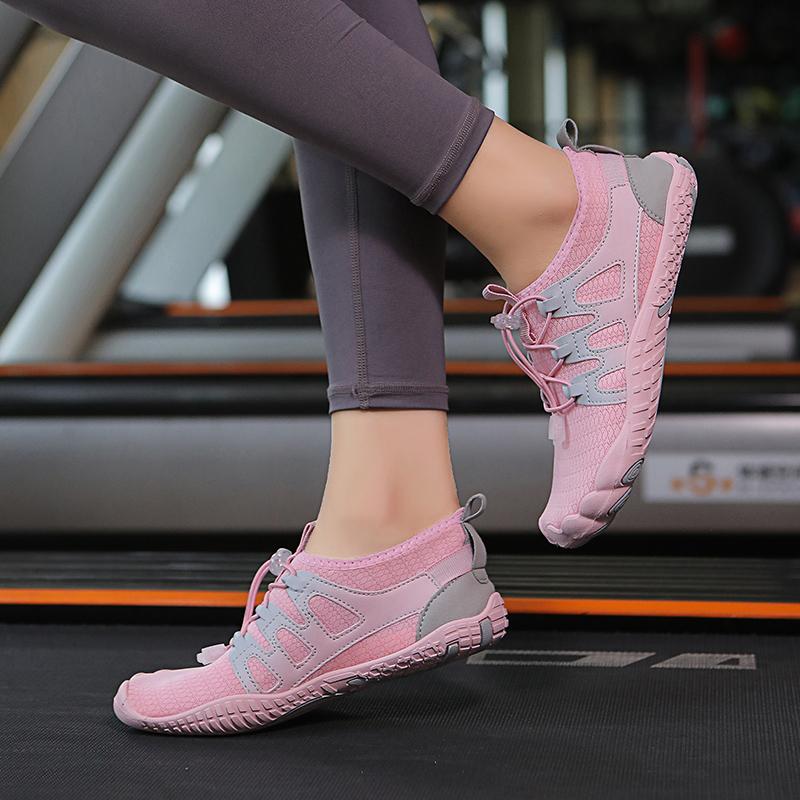 Fashion New Man Sneakers Flat Bottomed Women's Summer Beach Wading Outdoor Anti Slip Couple Sneaker Mesh Breathable Swimming Shoes