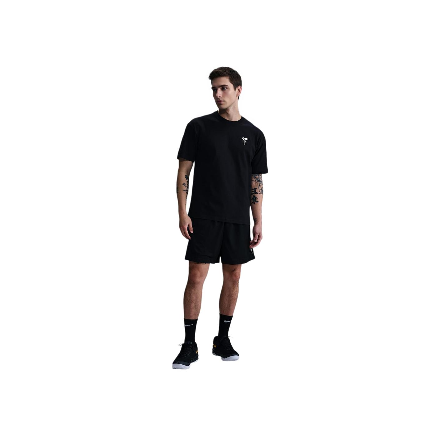 

Nike Logo Comfortable Casual Breathable T-Shirt Men Tops Black White HJ3319010 M