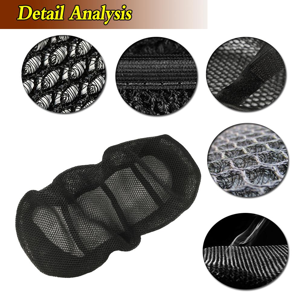 Motorcycle Accessories For Kawasaki Versys650 Versys1000 Versys 650 1000 ABS Rear Seat Cowl Cover Net 3D Mesh Protector