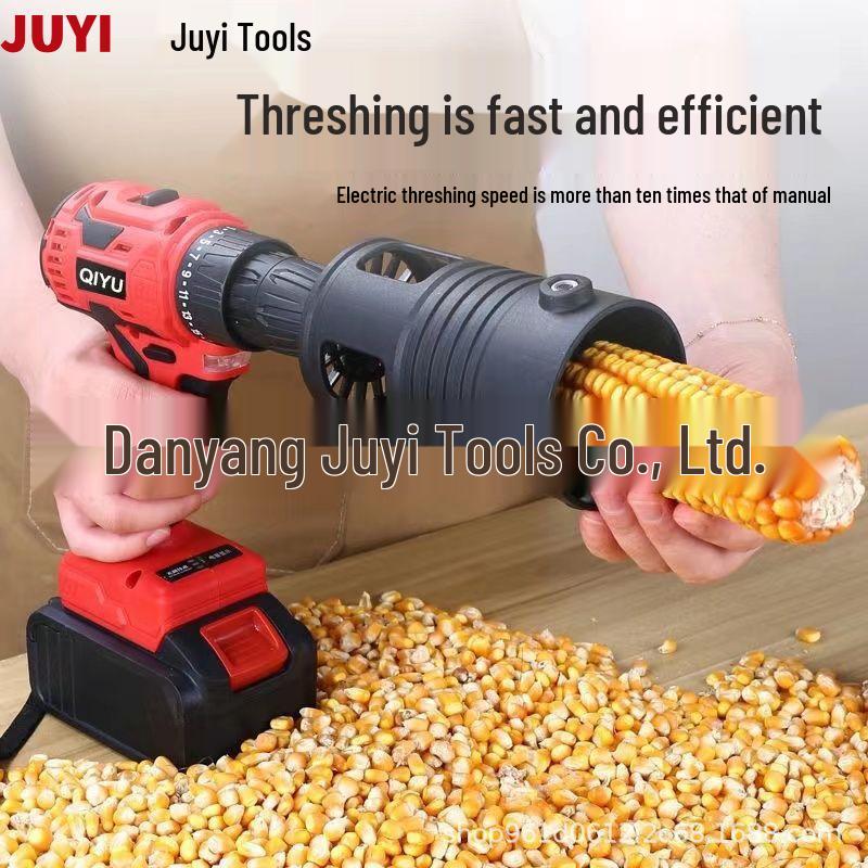 Electric Corn Thresher Husker: Compact Household Shelling Machine for Dry Corn