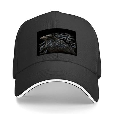 Raven Spirit Bird Baseball Cap Visor Sunscreen Luxury Man Hat Sun Hat For Children Mens Luxury Womens