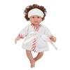 15 cm Soft Touch Full Vinyl Body Reborn Doll Can Bath Real Looking Mini Simulation Bebe Rebirth Doll Change Clothes Play House Baby Doll Toys for Kids