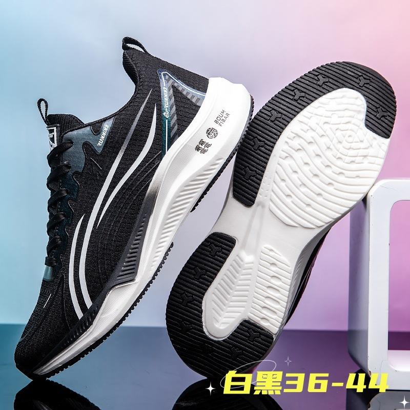 

Весна 2025 новая мужская обувь спортивная обувь сверхлегкая мягкая подошва дышащая сетка повседневная обувь мужская и женская парная обувь для бега 36