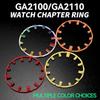 Korlexchi Watch Dial Scale Ring for Casio G-SHOCK GA2100 GA-2110 Men's Watch Accessory Custom Part Silver