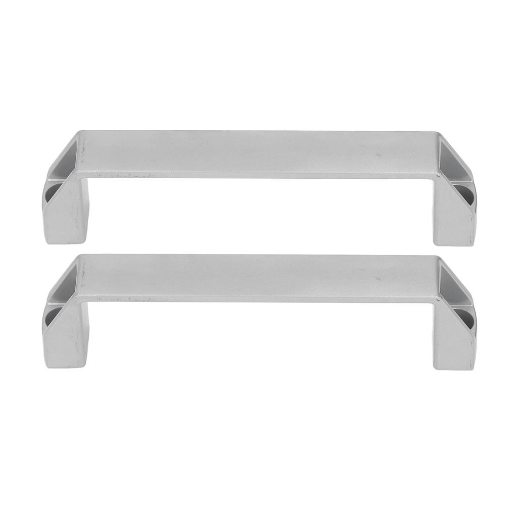 2 Pcs Door Handle Pull 180mm Hole Spacing Aluminum Alloy High Strength Cabinet Pull Modern Gate Handle Silver