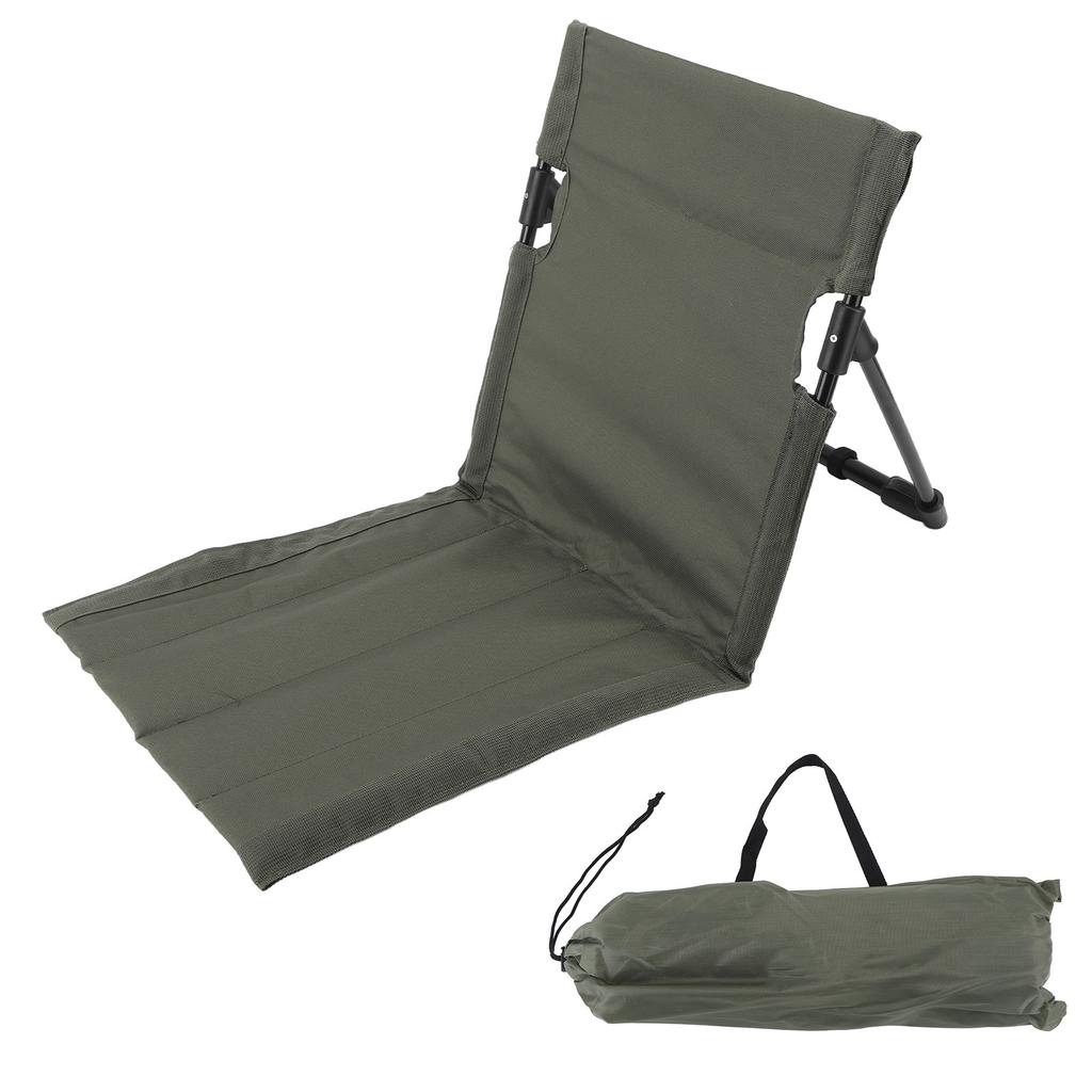 Outdoors Lounger Park Beach Chair Portable Folding Beach Lounge Chair for Adults OD Vert