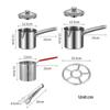 Mini Chicken Fried Pan 304 Stainless Steel Frying Strainer Basket Tempura Deep Fryer Pot  Kitchen