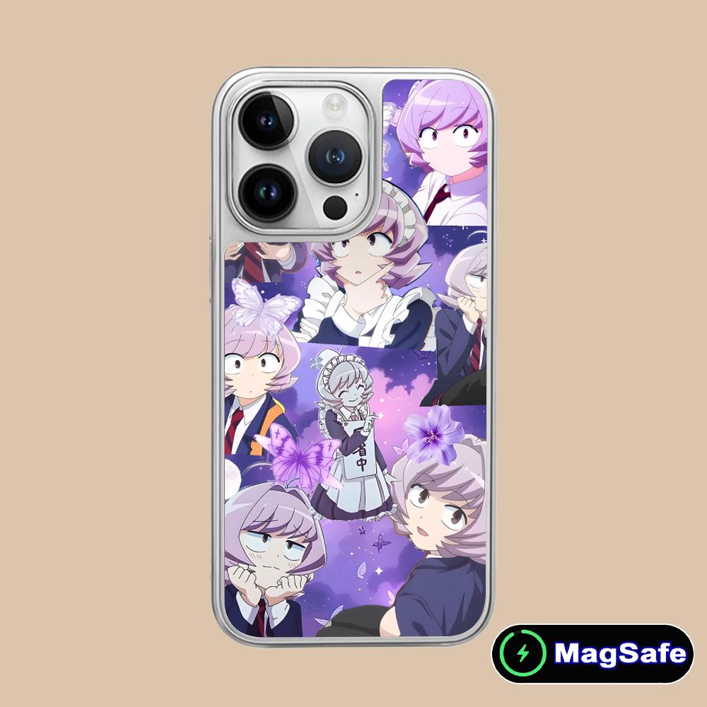 Anime Najimi Osana Mobile Phone Case for iPhone 17 16 15 14 13 12 11 Air Pro Max Plus Magsafe Silver Plating Colorful Cover