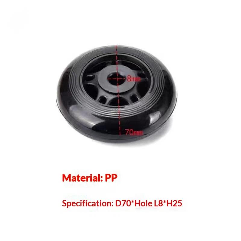 Treadmill Caster Wheel Smooth Moving PP Roller High Load Capacity For Home Gym Fitness Equipment Repair Replacement Part