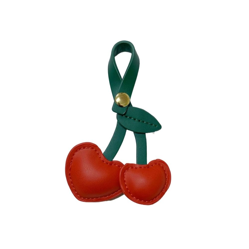 

Car Keyring PU Leather Hanger PU Leather Bag Pendant Cute Keychain Car Accessory красный