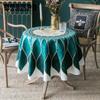 Round Tablecloth Retro Bohemian Lace Table Cloth Table Cover for Dinner Kitchen Party Picnic Holiday Decor