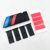 3D ABS Czarne Logo M Emblem Odznaka Przednia Grill Samochodowy BMW X1 X2 X3 X4 X5 X6 F10 F30 F48 F39 E83 E84 E46 E60 G01 G07 G60 G11 G86