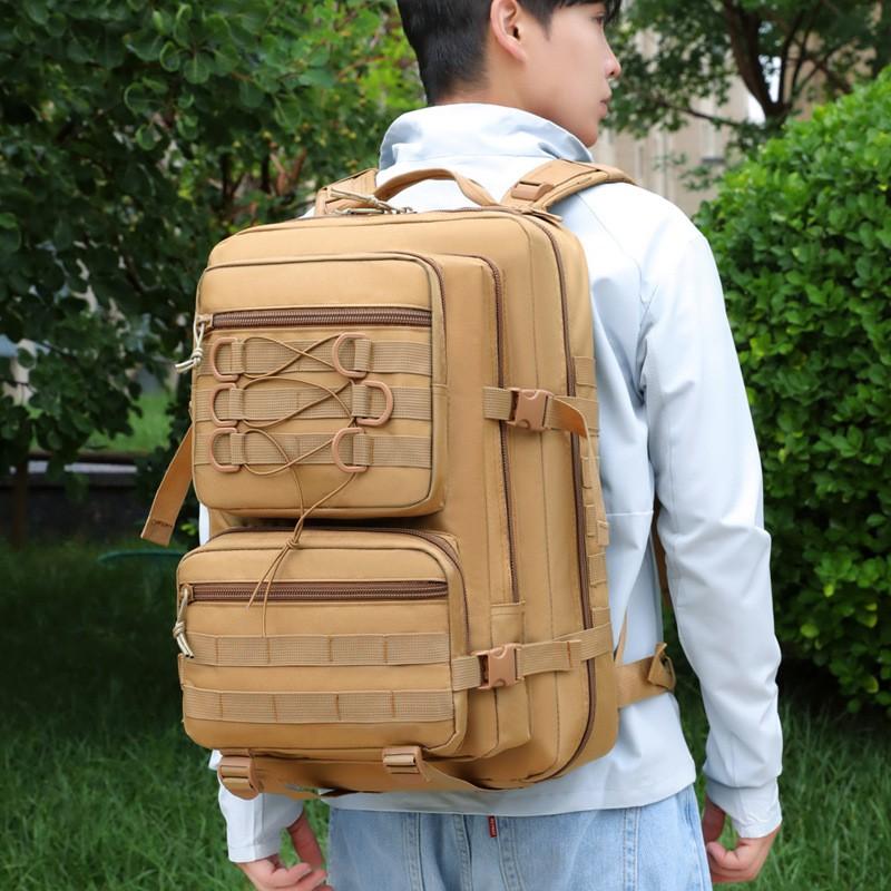 Tool Bags Tactical Oxford Cloth Tool Bag Large Capacity 15in Laptop Carry Backpack Outdoor Camping Hiking Storage Pack