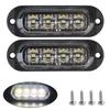 Universal DC 12V 24V Car Truck Trailer Beacon Lamp LED Side Light 4LED Waterproof Warning Light Marker Light