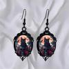 Fashionable Retro Elegant Necklace Earring Three Piece Set