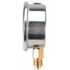TS-PGGZ604-0bar Hydraulic Water Pressure Gauge Dial Meter High Precision Pressure Measuring Tool