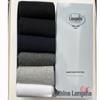 Langsha Men's Plus Size Mid-Calf Cotton Socks Gift Box - Extra Wide, Pure Cotton for Autumn/Winter (Size 45-47)
