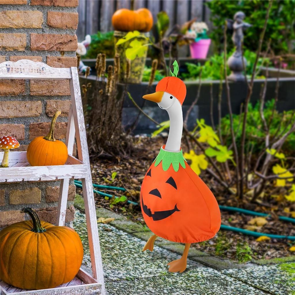 Halloween Porch Outfit Witch Clothes For High Cement Or Plastic Costume For Yard Outdoor Garden Patio Dress Up Concrete Statue Holiday Decor