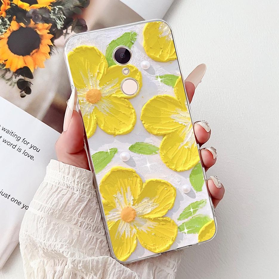 For Xiaomi Redmi 5 Plus Case Cute Cat Lion Painted Cover Soft Silicone Phone Case For Xiaomi Redmi 5 Redmi5 Plus Back Cover Bags