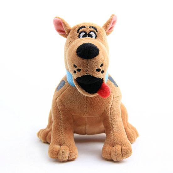 

Scooby Doo Plush Toy Soft Cute Cartoon Doll Accompany Pillow Sofa Ornament PP Cotton Great Dane Doll Stuffed Animal Dog Plush Toy Christmas Gift A коричневый