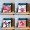 TTrolls Cartoon Cushion Cover Pillow Cover Decor Pillowcase Printed Cushion Case For Couch