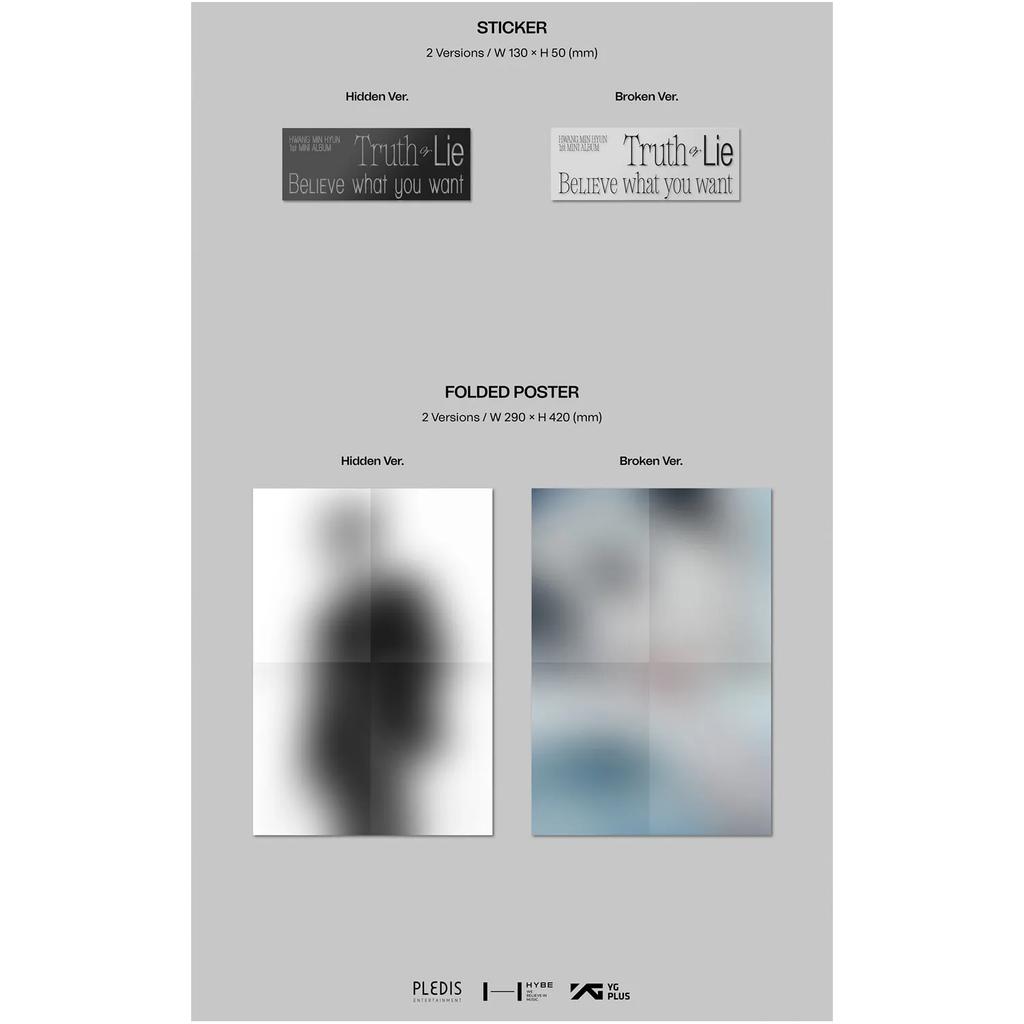 HWANG MIN HYUN - 1st MINI ALBUM 'Truth or Lie' [SET]