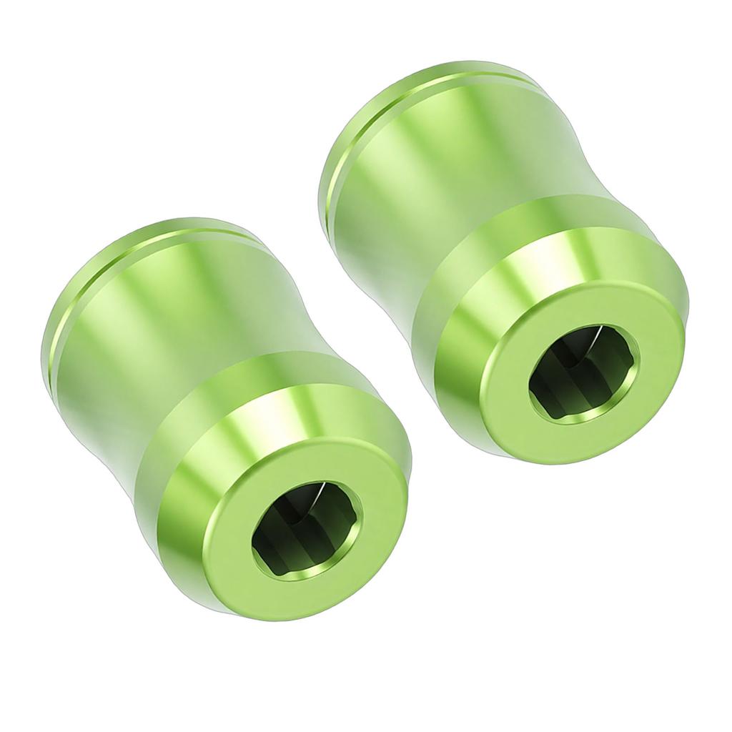 2 Pezzi Anelli Magnetici Portavite con Attacco Esagonale da 6,35mm Magnetizzatore per Punte da Avvitatore Lega di Alluminio ad Alta Durezza Verde